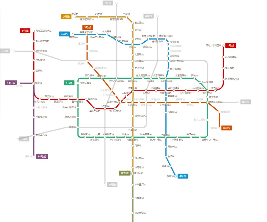 郑州地铁1号线最新线路图，城市脉络的新里程碑