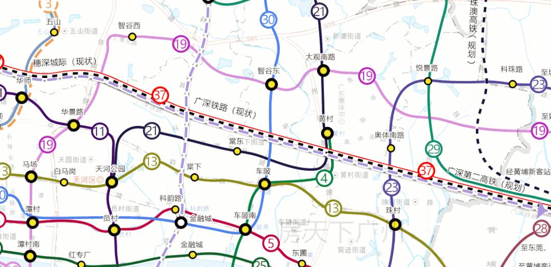 广州地铁19号线最新线路图，城市脉络的新拓展